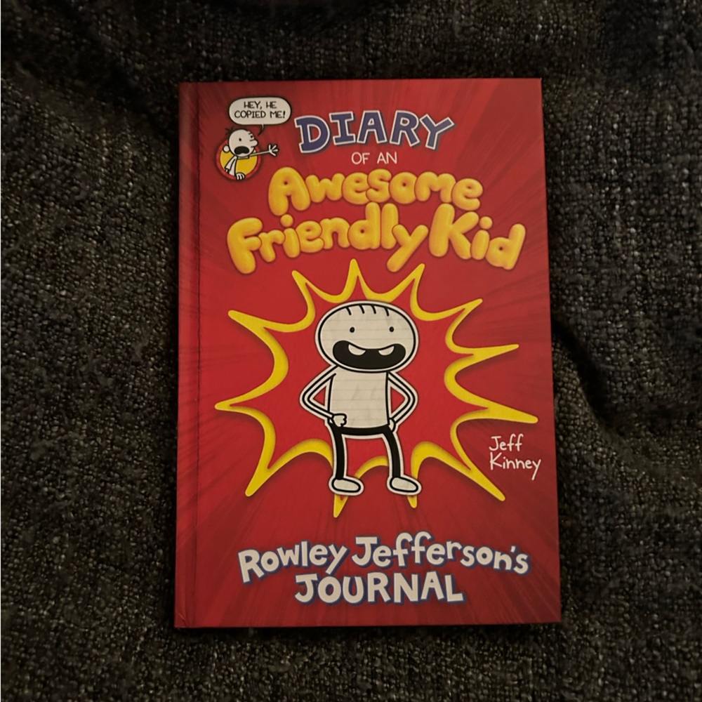 Diary of An Awesome Friendly Kid rowley jefferson by Jeff Kinney